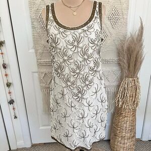 Vintage 80s/90s Pearl Beaded Dress